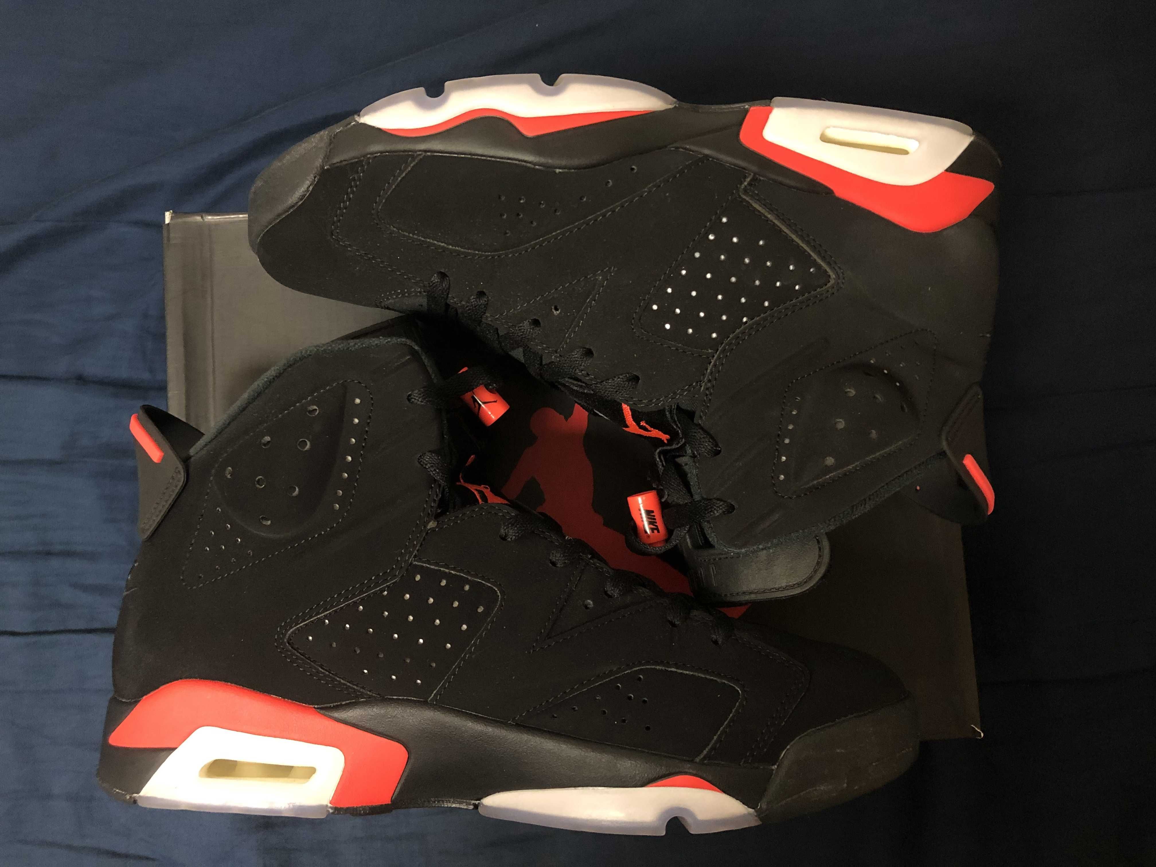 Nike Air Jordan 6 Retro OG "Black/Infrared"