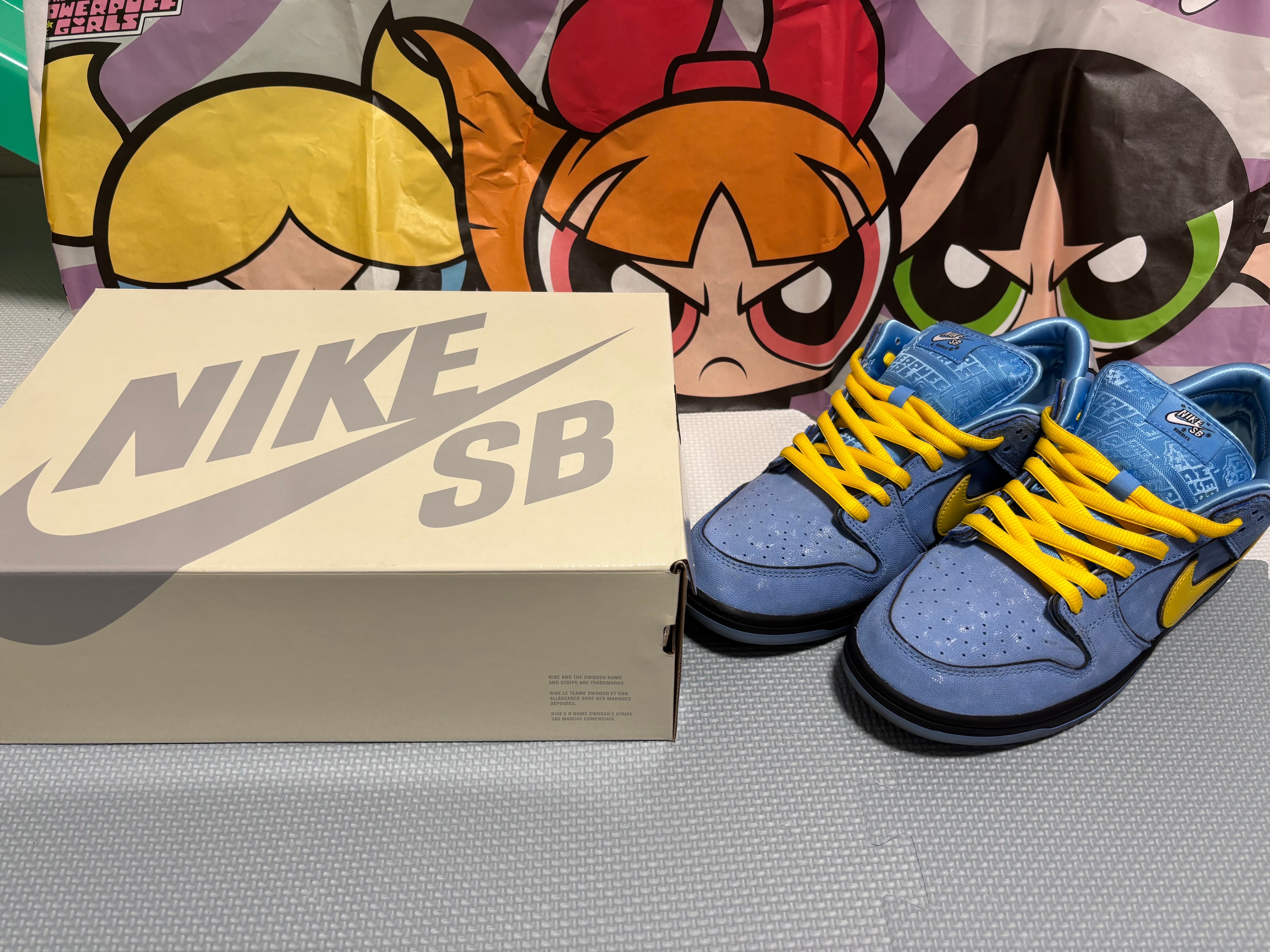The Powerpuff Girls × Nike SB Dunk Low Pro QS "Bubbles"