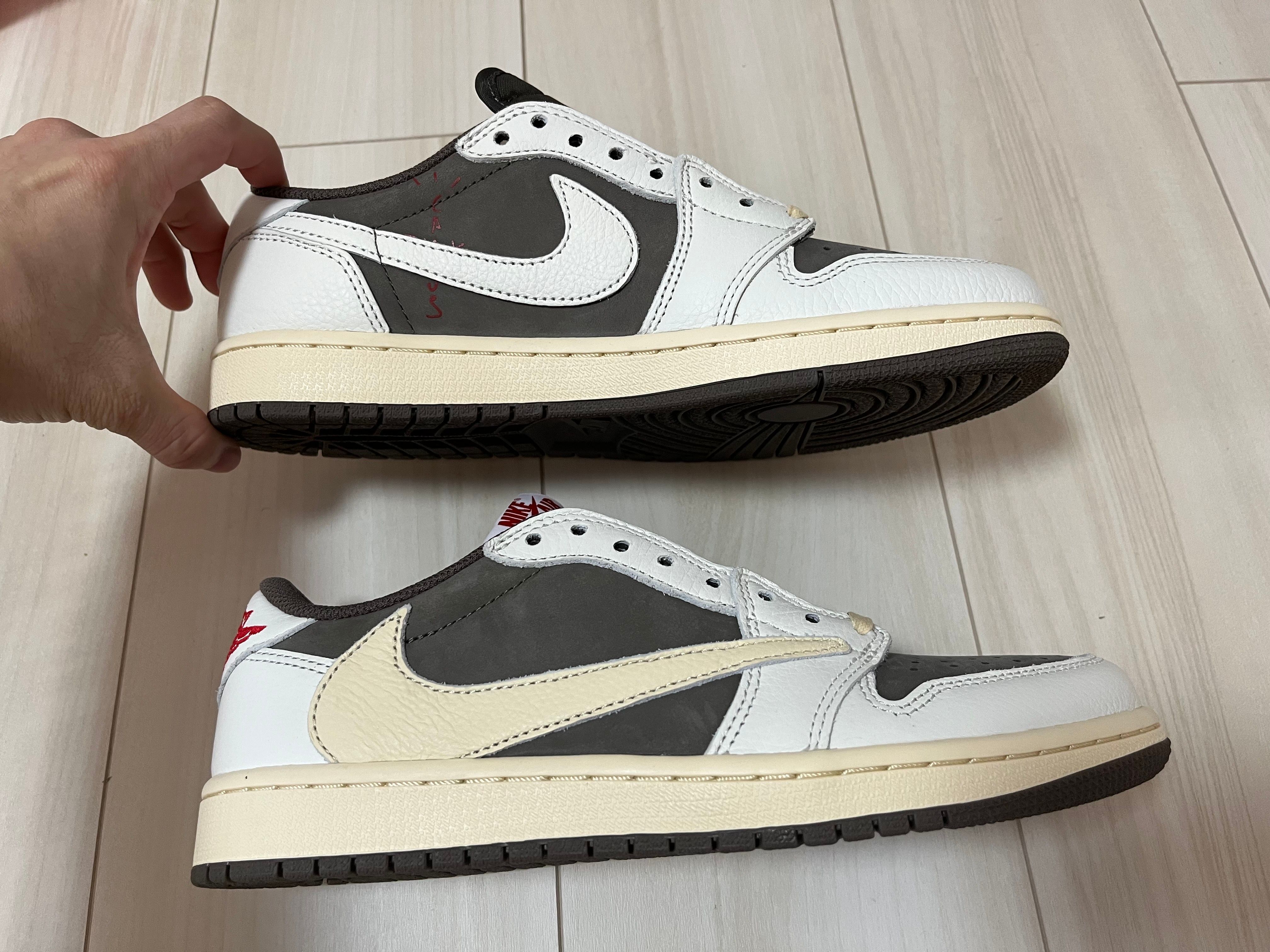 Travis Scott × Nike Air Jordan 1 Low OG SP "Reverse Mocha/Sail and Ridgerock"