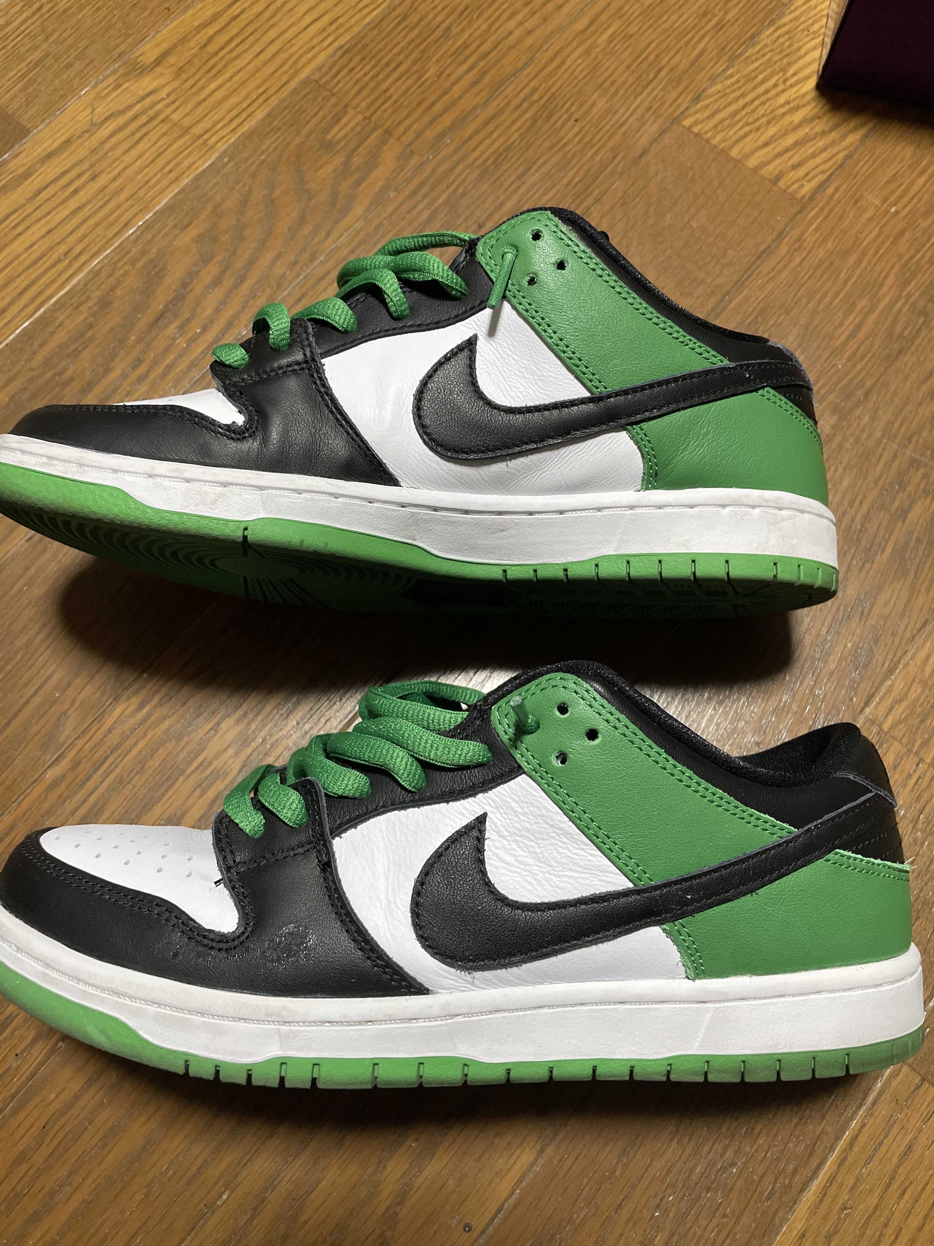 Nike SB Dunk Low Pro "Black and Classic Green"