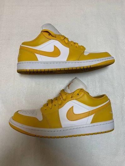 Nike Air Jordan 1 Low "White/Pollen"