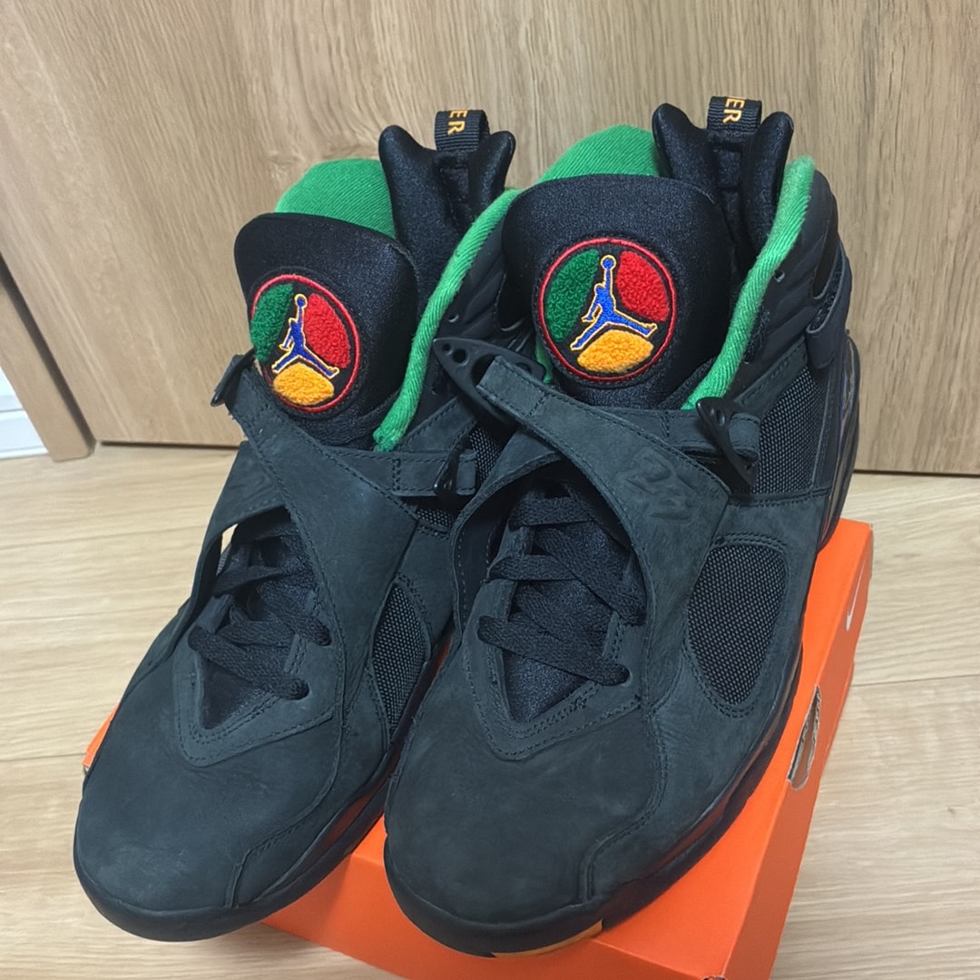 Nike Air Jordan 8 Retro "Black/Light Concord"