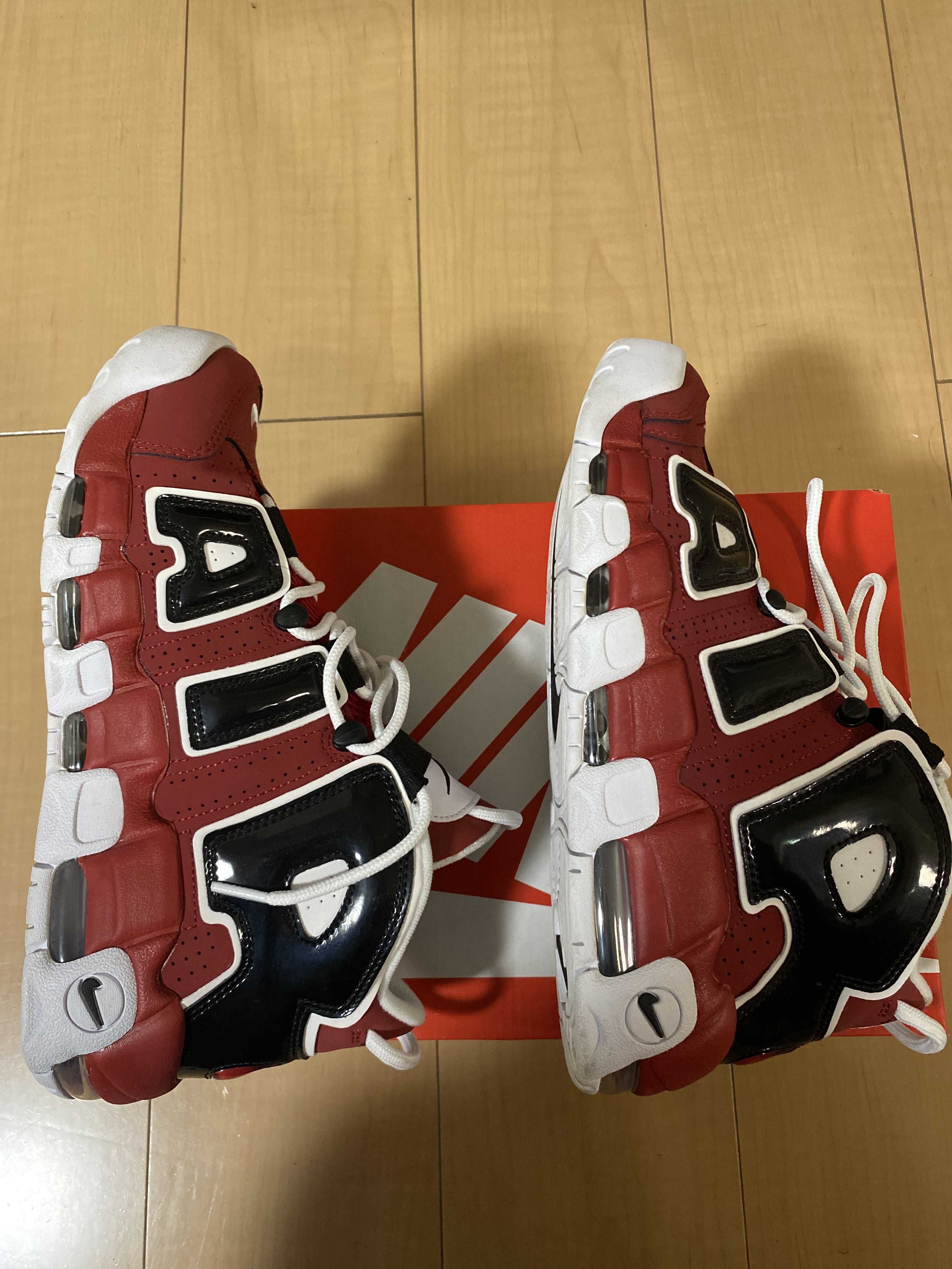 Nike Air More Uptempo ’96 "Black and Varsity Red" (2021)