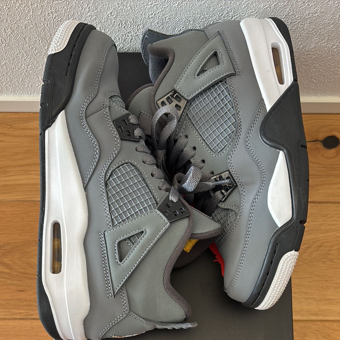 NIKE GS AIR JORDAN 4 RETRO "COOL GREY" (2019)