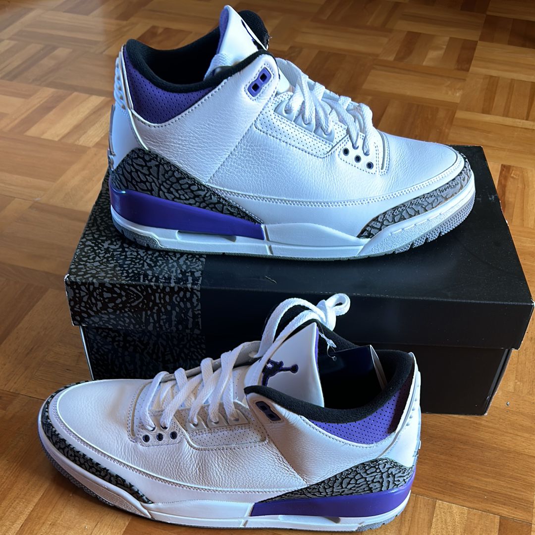 Nike Air Jordan 3 Retro "Dark Iris"