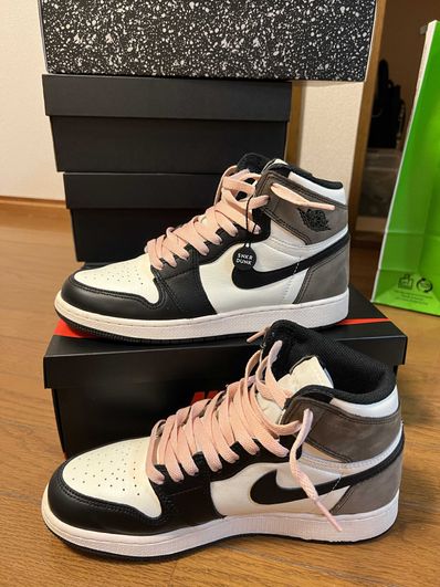 Nike GS Air Jordan 1 High OG "Sail/Dark Mocha/Black"