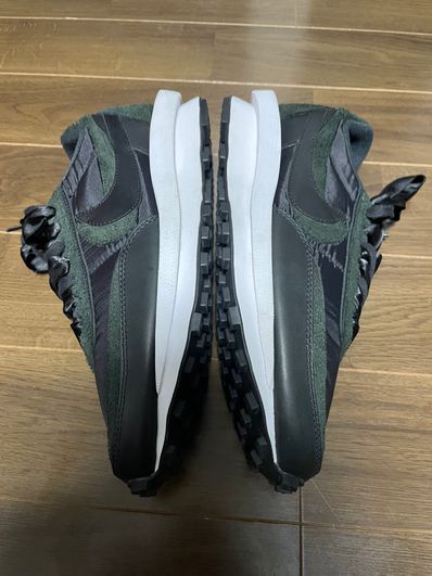 sacai × Nike LDV Waffle "Triple Black"