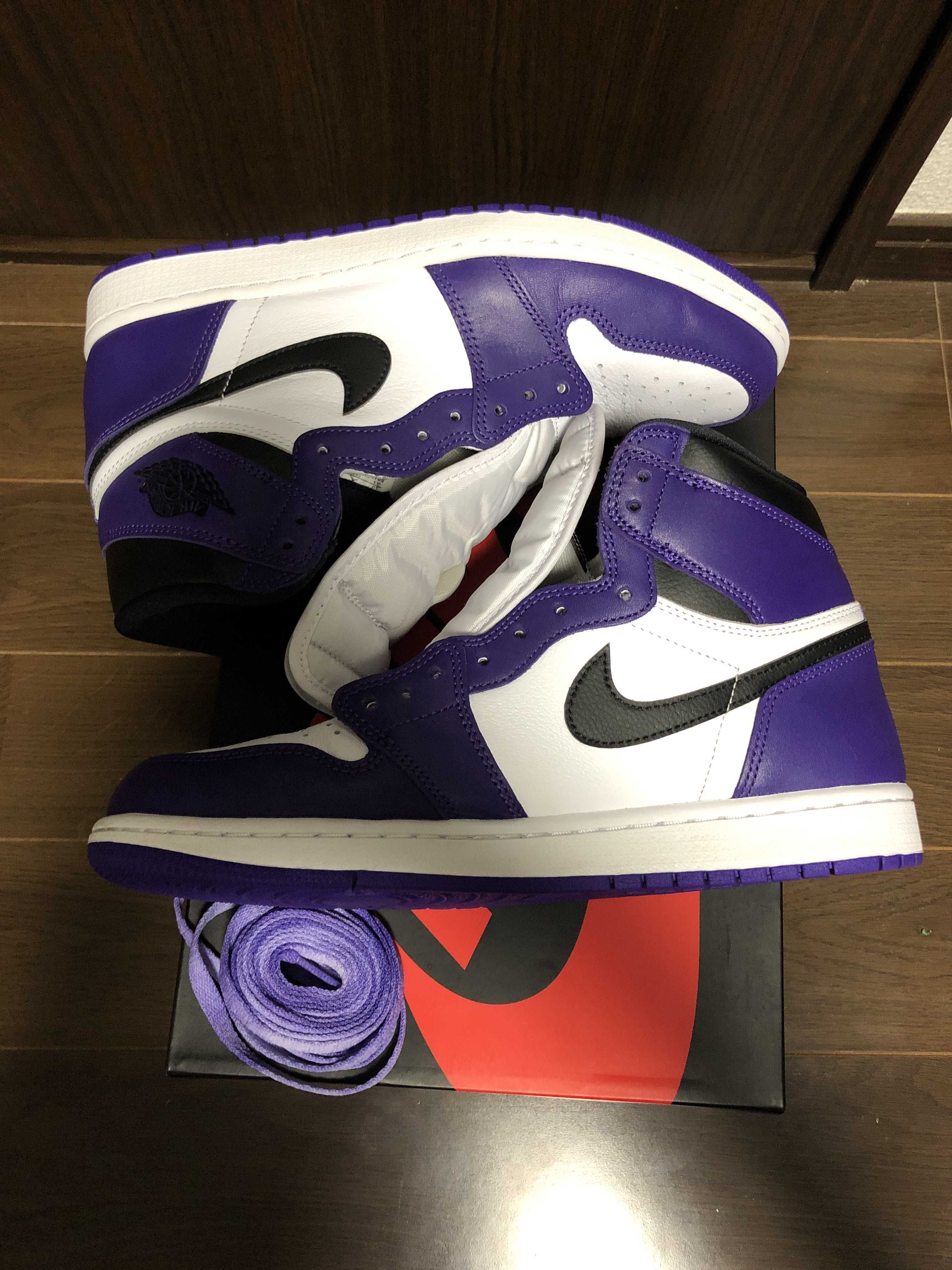 Nike Air Jordan 1 Retro High OG "Court Purple White/Black" (2020)   