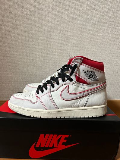 Nike Air Jordan 1 Retro High OG "Sail/University Red"