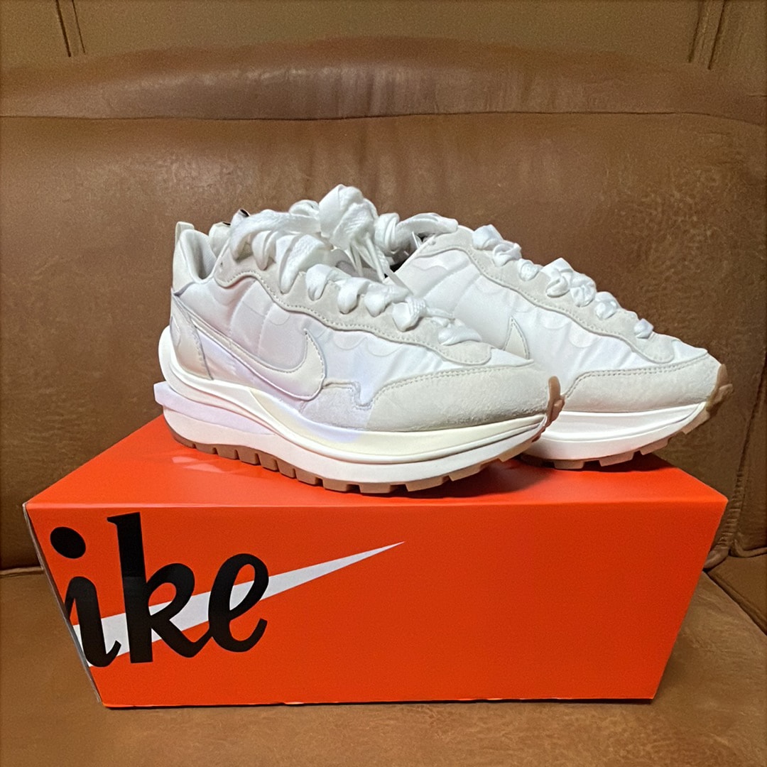 sacai × Nike Vapor Waffle "White Gum"
