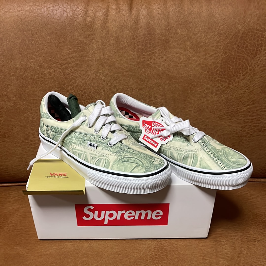 Supreme × Vans Dollar Era "Green"
