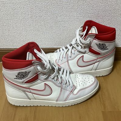 Nike Air Jordan 1 Retro High OG "Sail/University Red"