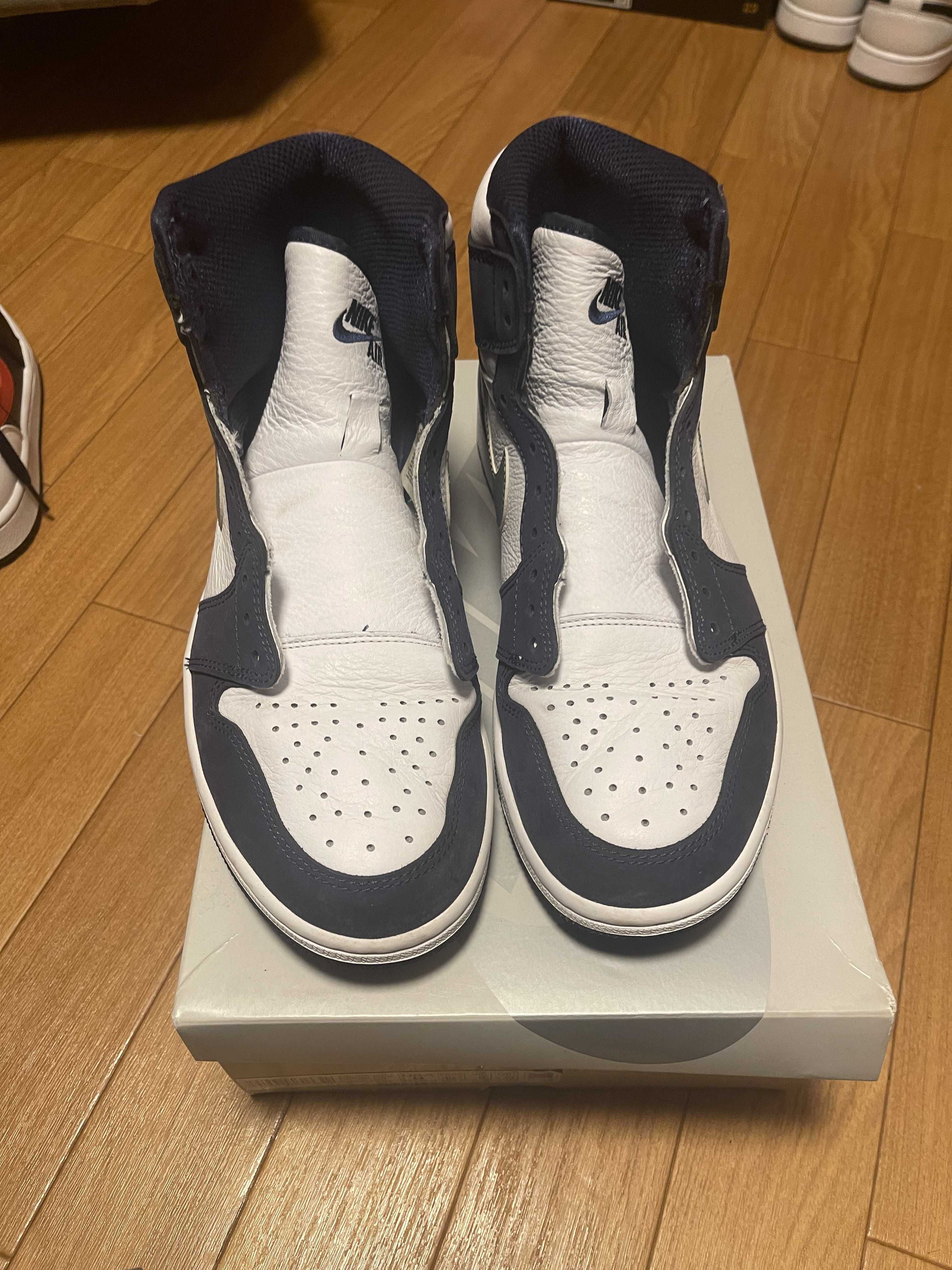 Nike Air Jordan 1 High OG CO.JP "White/Midnight Navy" (2020)(ブリーフケースなし)
