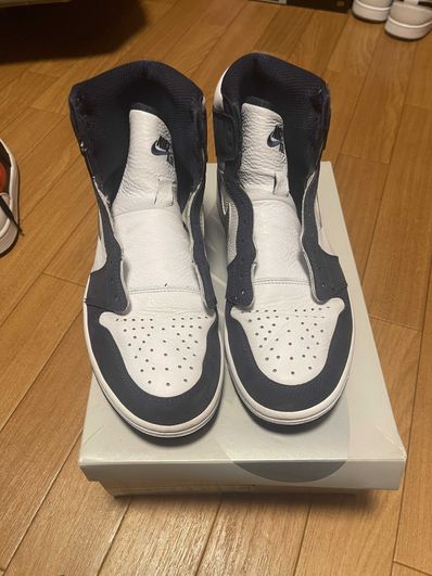 Nike Air Jordan 1 High OG CO.JP "White/Midnight Navy" (2020)(ブリーフケースなし)
