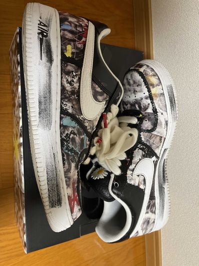 PEACEMINUSONE × Nike Air Force 1 Low Para Noise "Black" / G-DRAGON