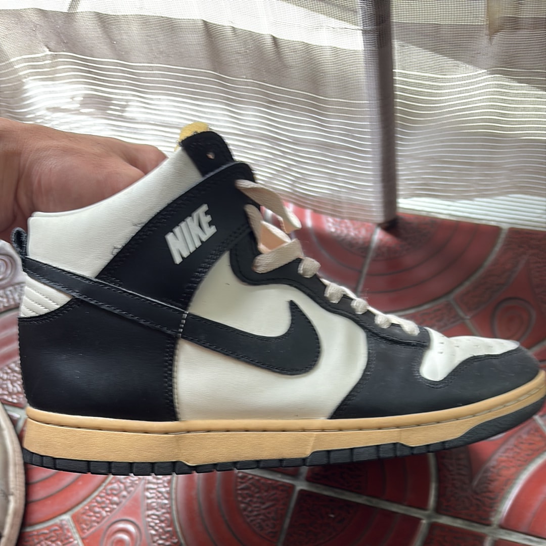 Nike Women's Dunk High "Black and Sail"