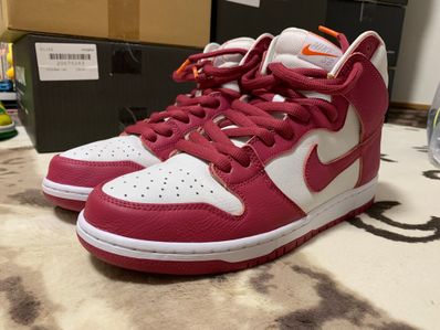 Nike SB Dunk High Pro Orange Label "Sweet Beet"