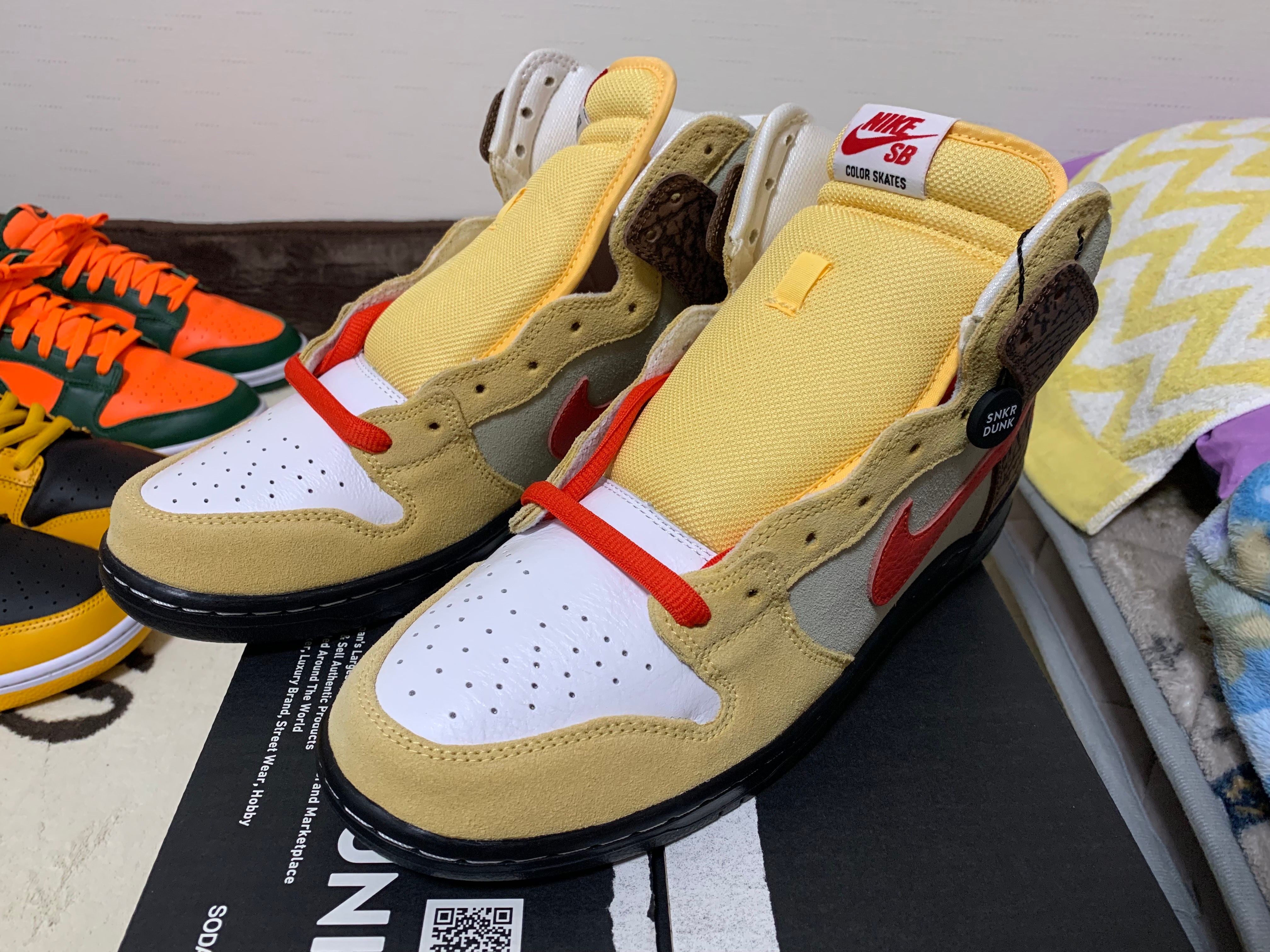 Color Skates x Nike SB Dunk High "Kebab And Destroy"