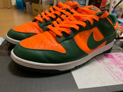 Nike Dunk Low Retro "Gorge Green and Total Orange"