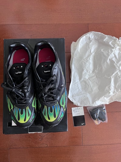 Supreme × Nike Air Zoom Streak Spectrum Plus "Black"