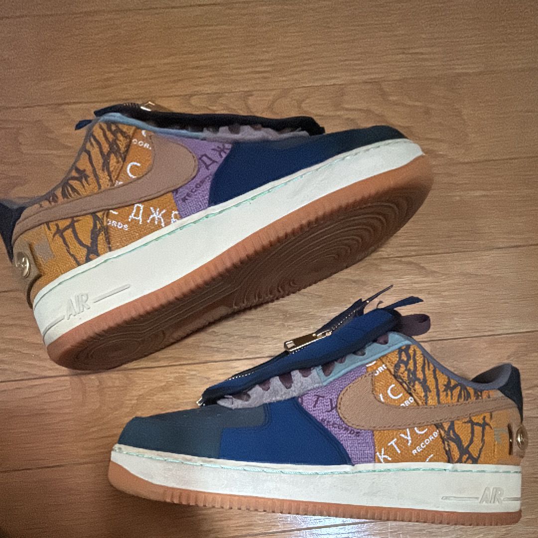 Travis Scott × Nike Air Force 1 Low Cactus Jack "Multi Color"