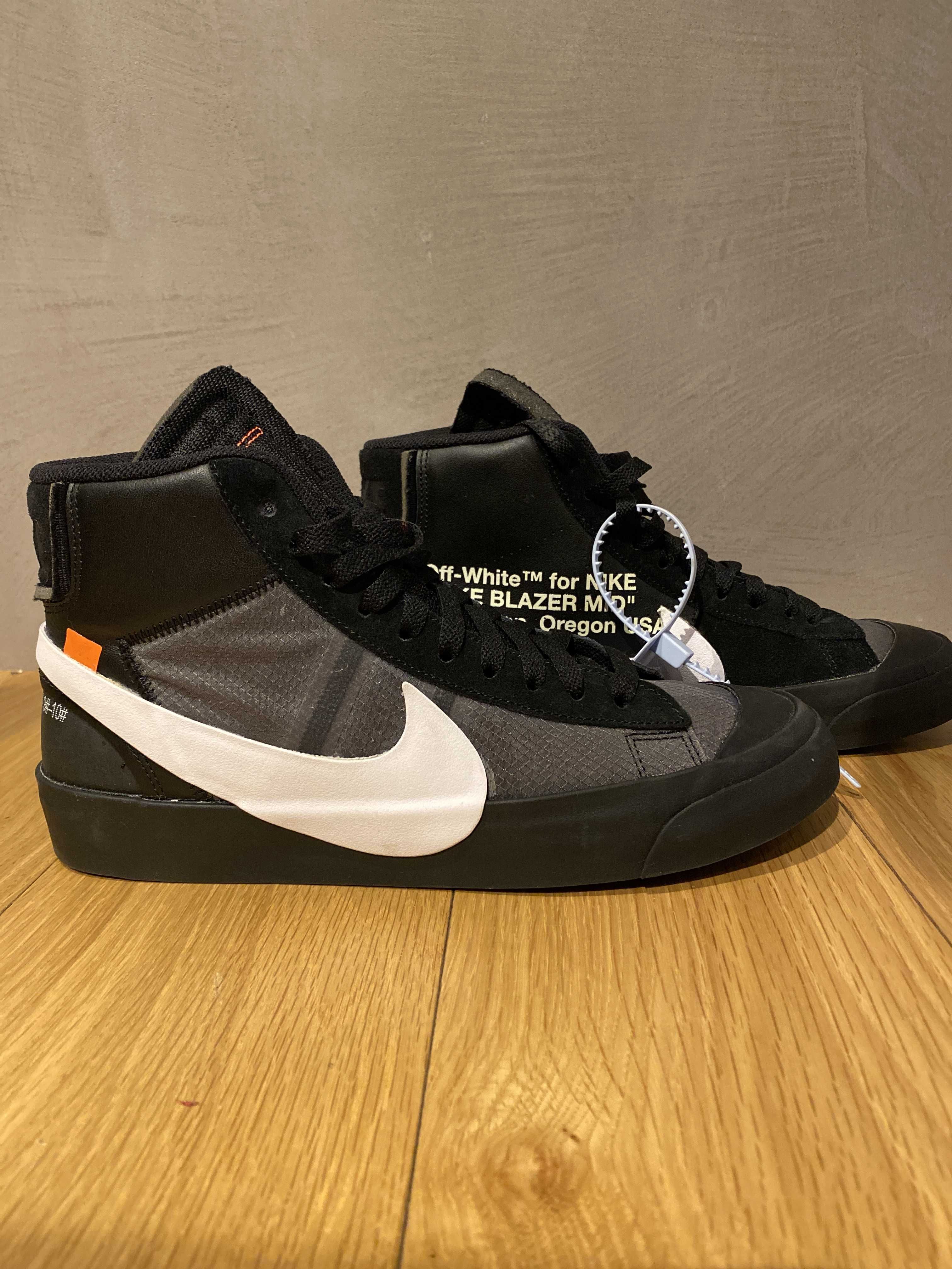 Off-White × Nike Blazer Studio Mid "Grim Reaper"