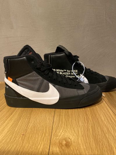 Off-White × Nike Blazer Studio Mid "Grim Reaper"