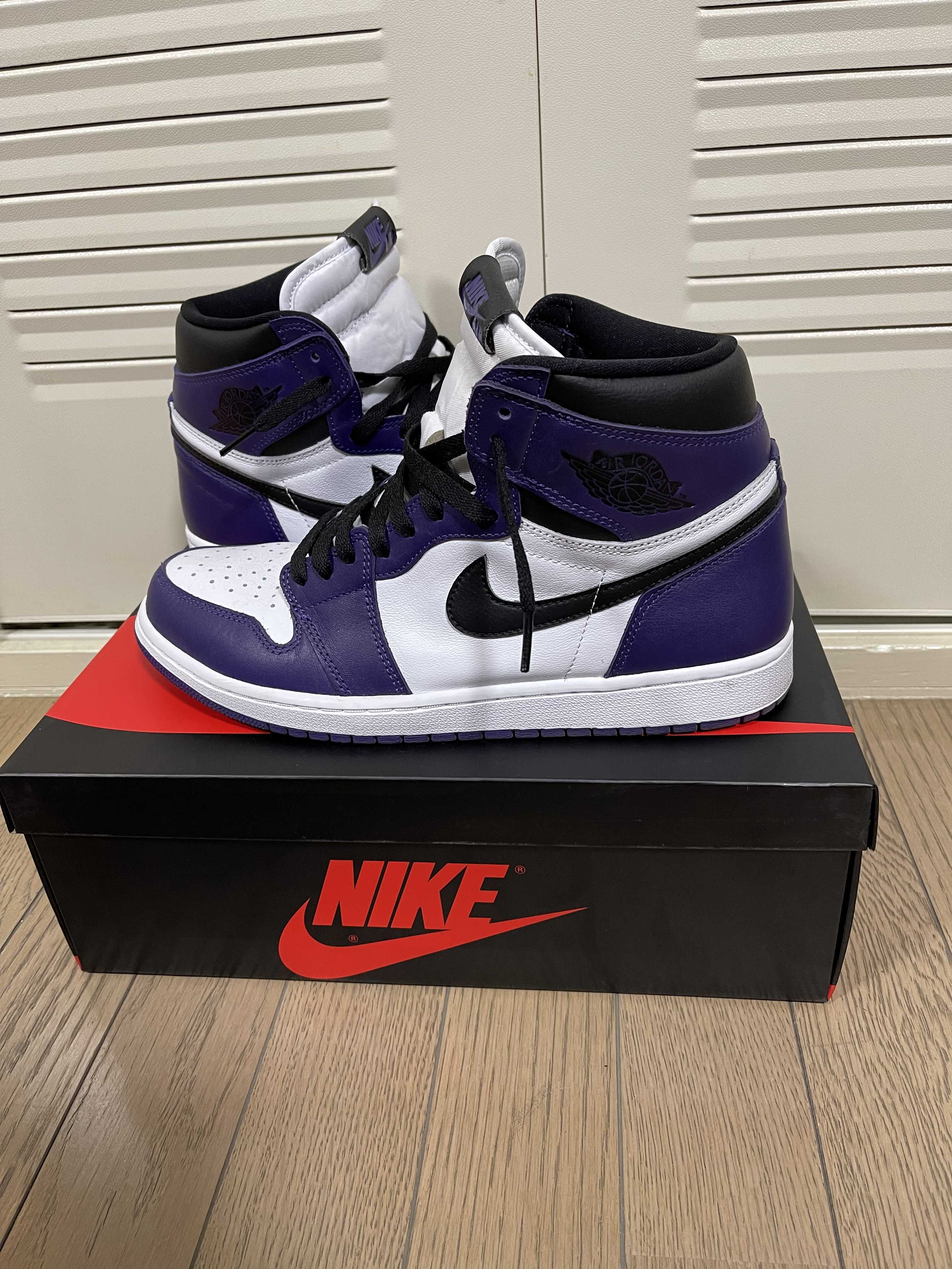 Nike Air Jordan 1 Retro High OG "Court Purple White/Black" (2020)