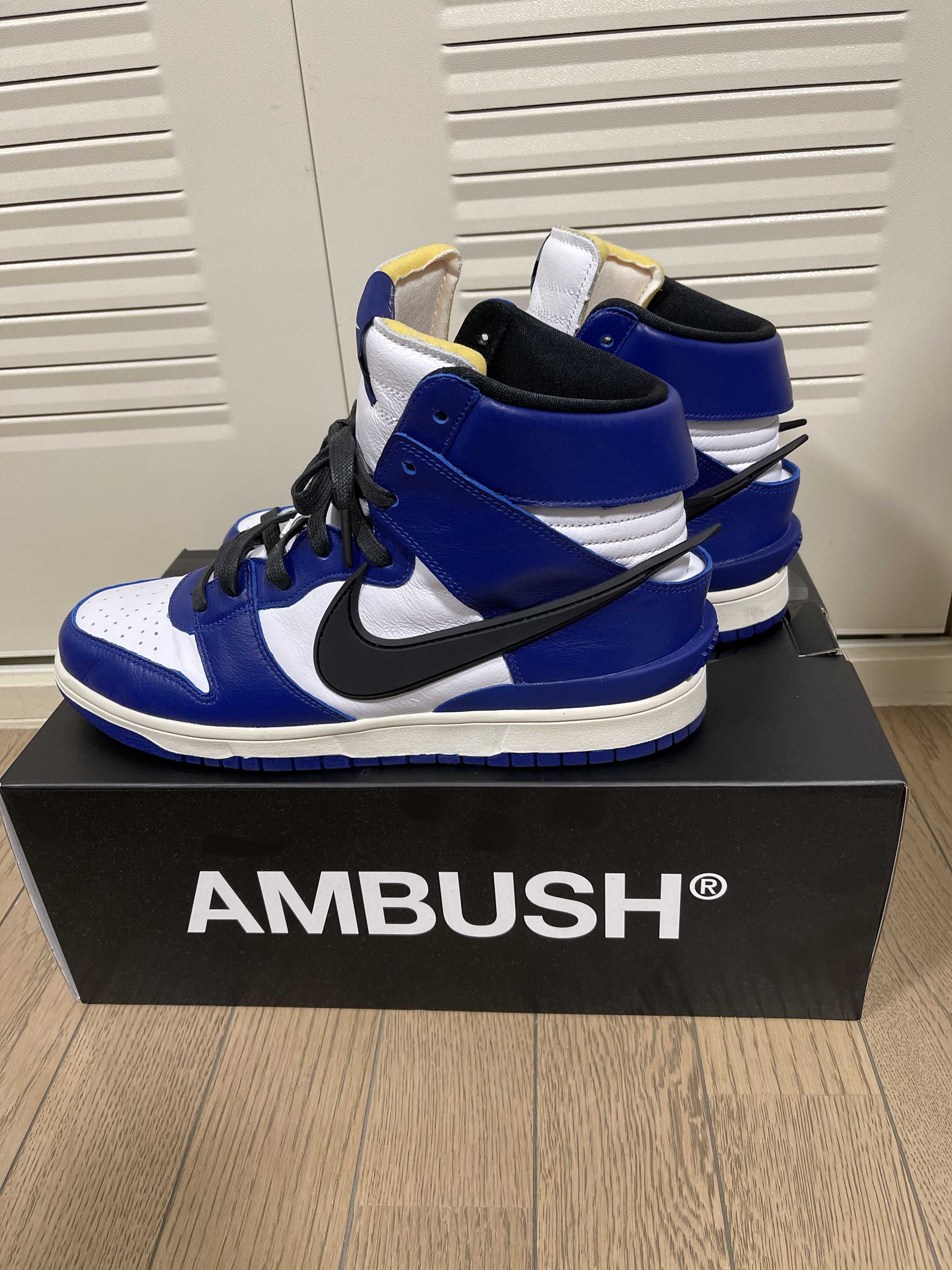 AMBUSH × NIKE DUNK HIGH "DEEP ROYAL"