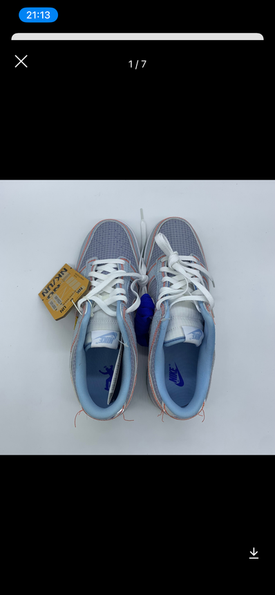 UNION × Nike Dunk Low "Argon"