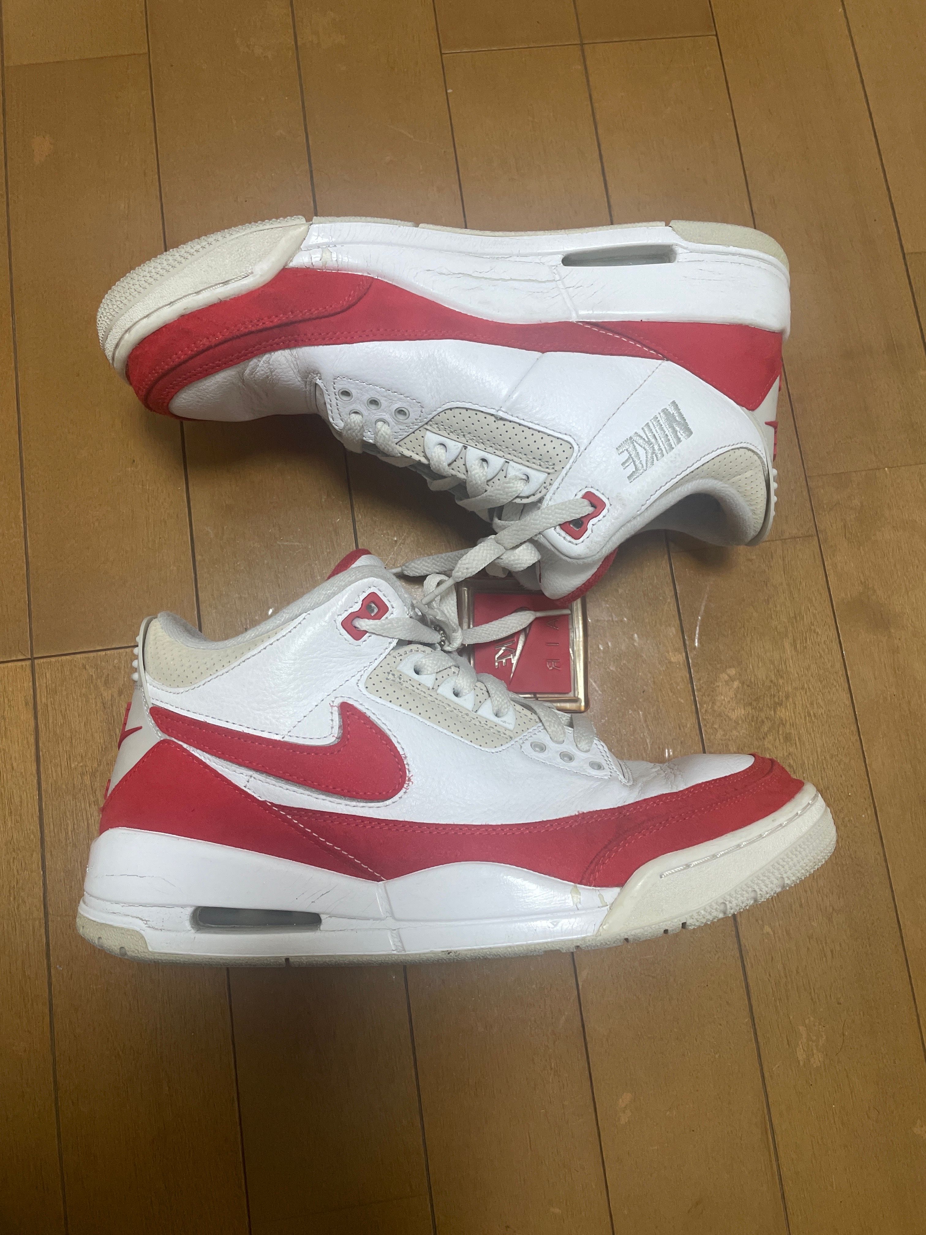 Nike Air Jordan 3 Retro "Tinker White/University Red"