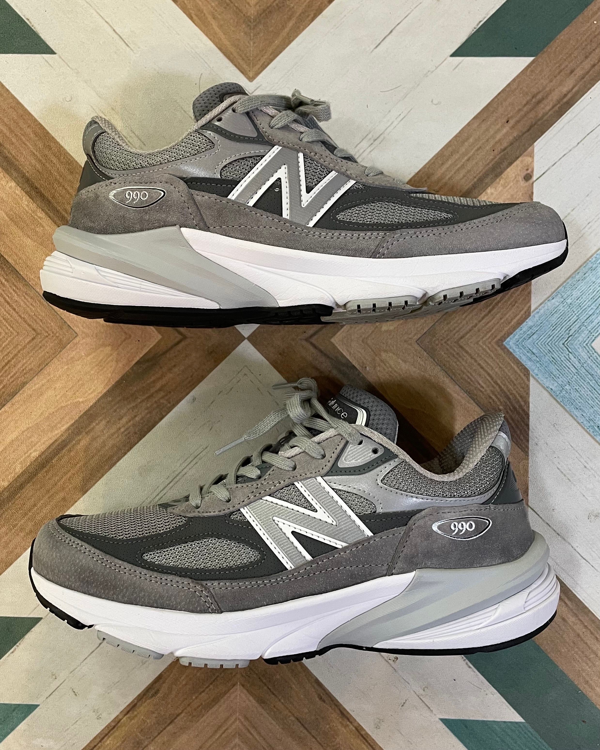 New Balance 990V6 "Gray" (Heel Logo NB)