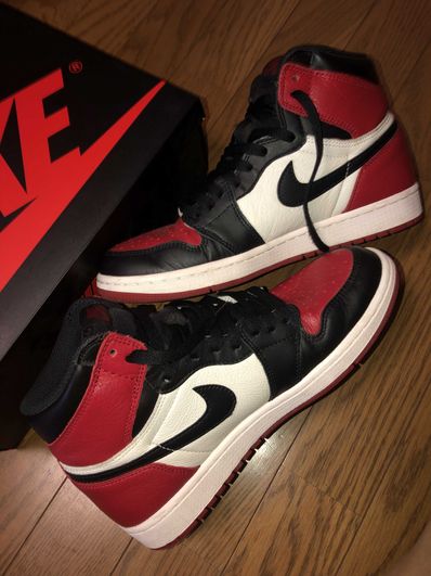 Nike Air Jordan 1 Retro High OG "Bred Toe"