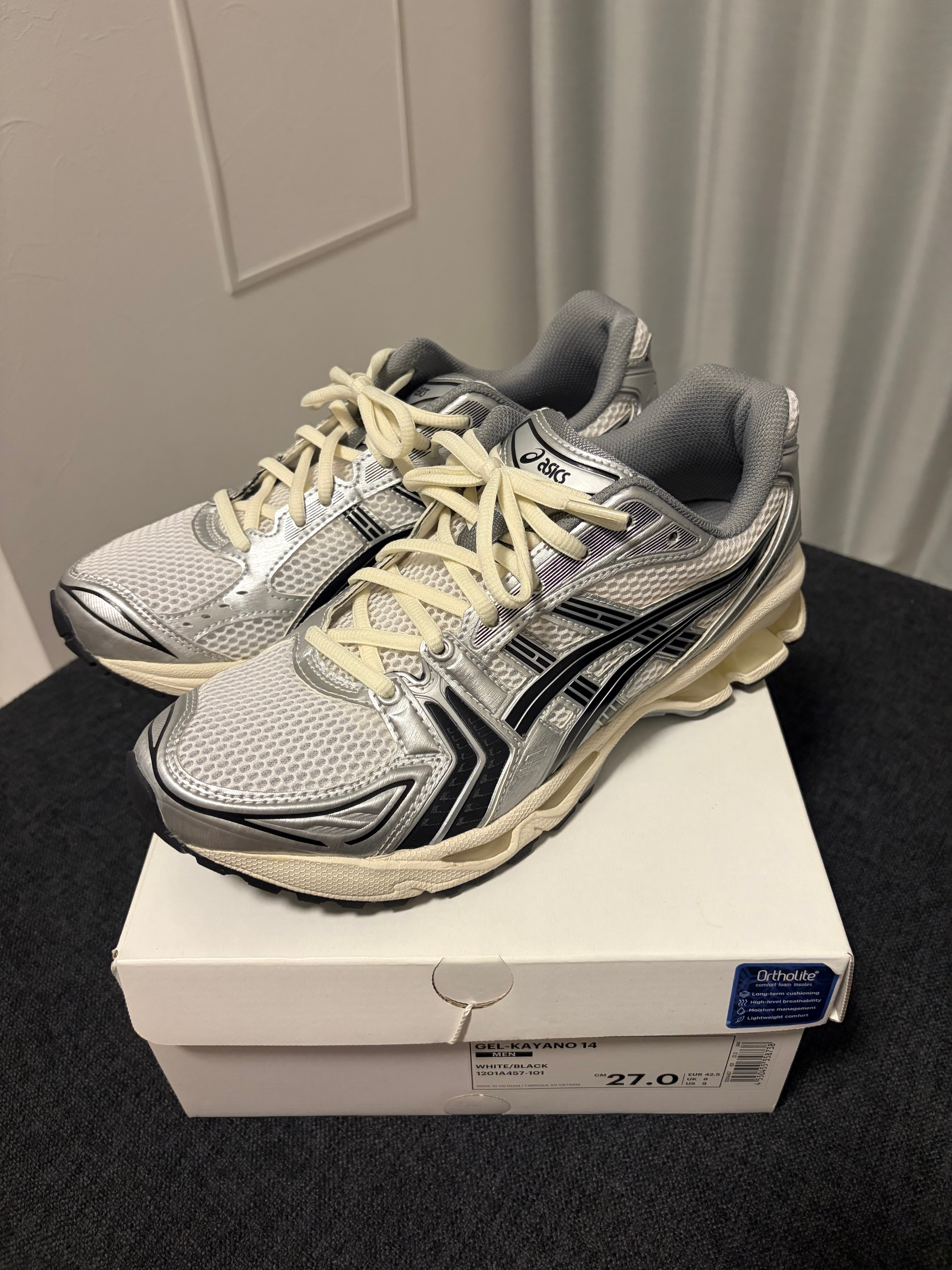 JJJJound x Asics GEL-Kayano 14 "Black"