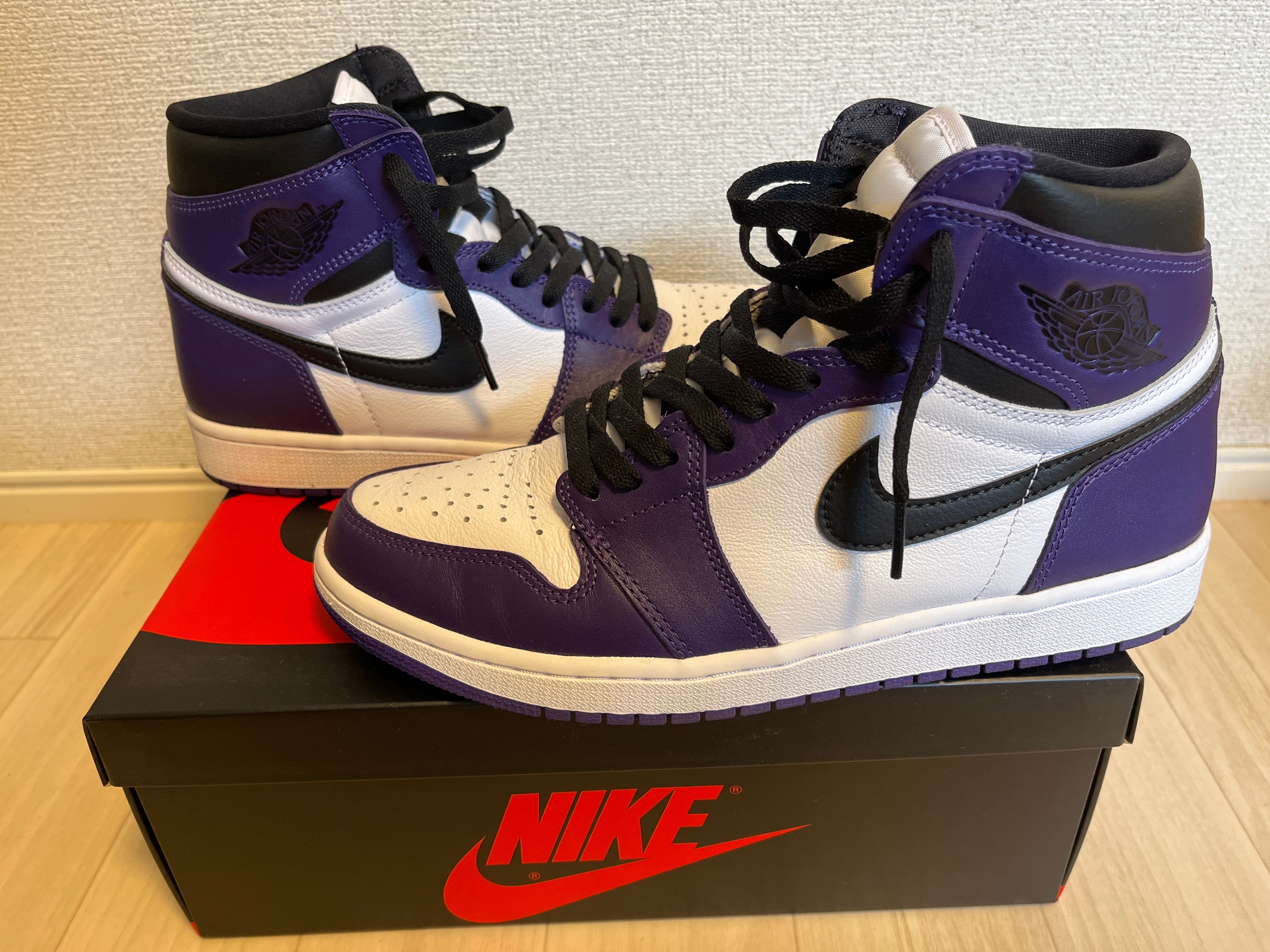 Nike Air Jordan 1 Retro High OG "Court Purple White/Black" (2020)