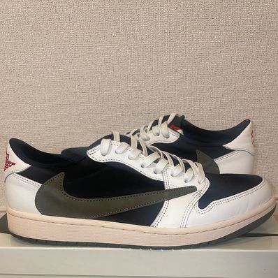 Travis Scott × Nike Women's Air Jordan 1 Low OG "Medium Olive"