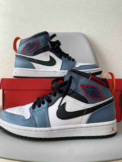 FACETASM × Nike Air Jordan 1 Mid "White/Navy"