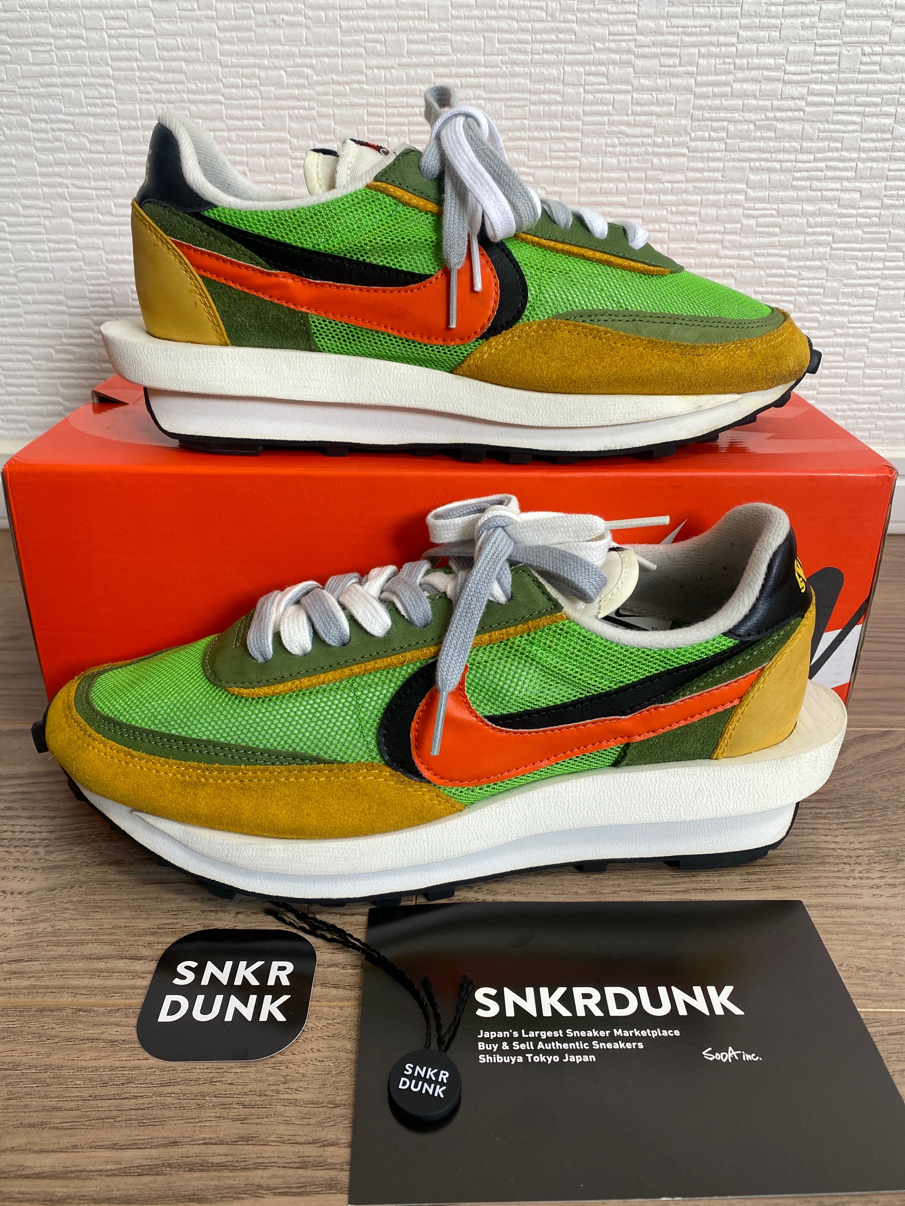 sacai × Nike LDV Waffle "Green"
