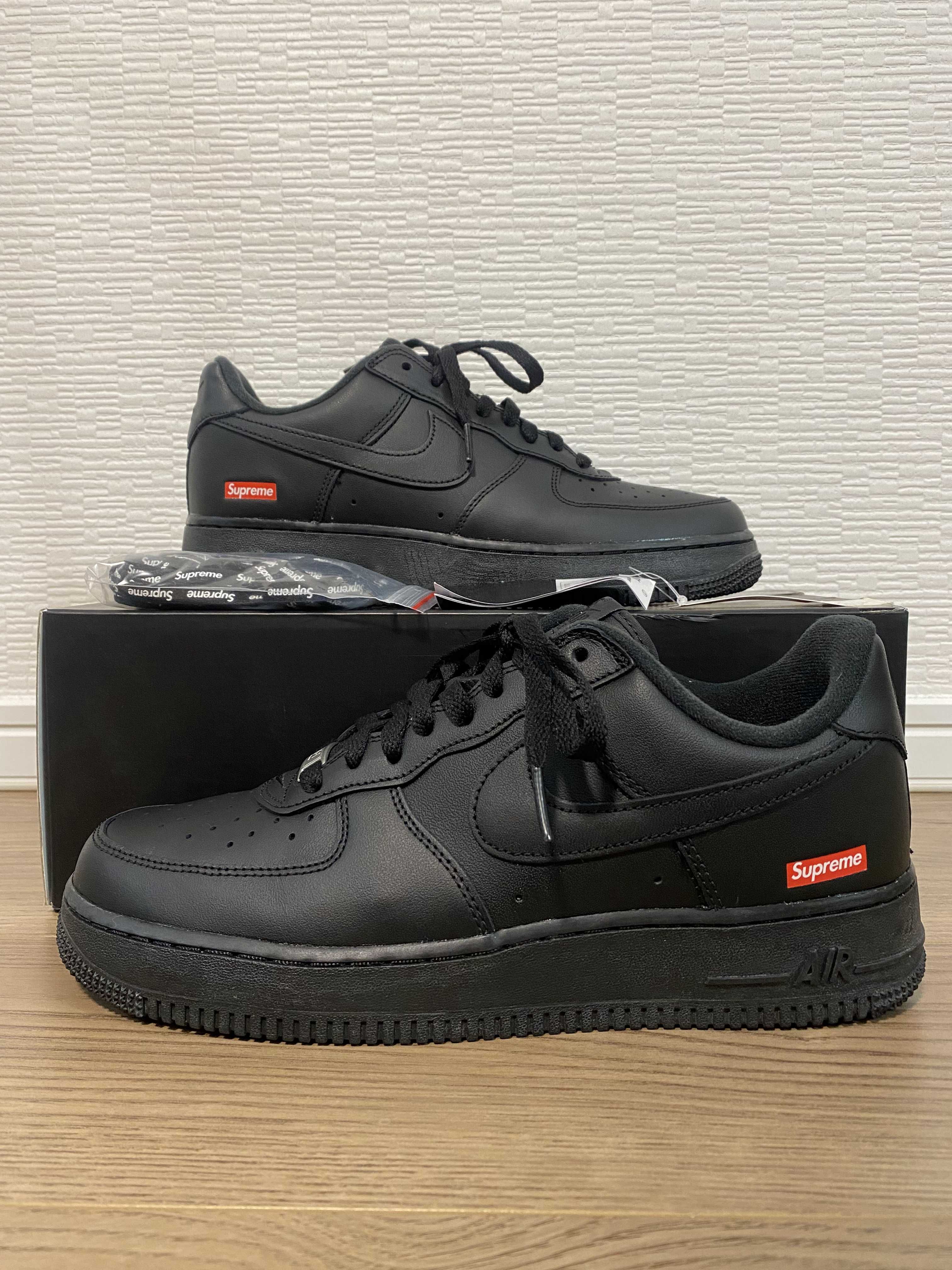 Supreme × Nike Air Force 1 Low "Black"