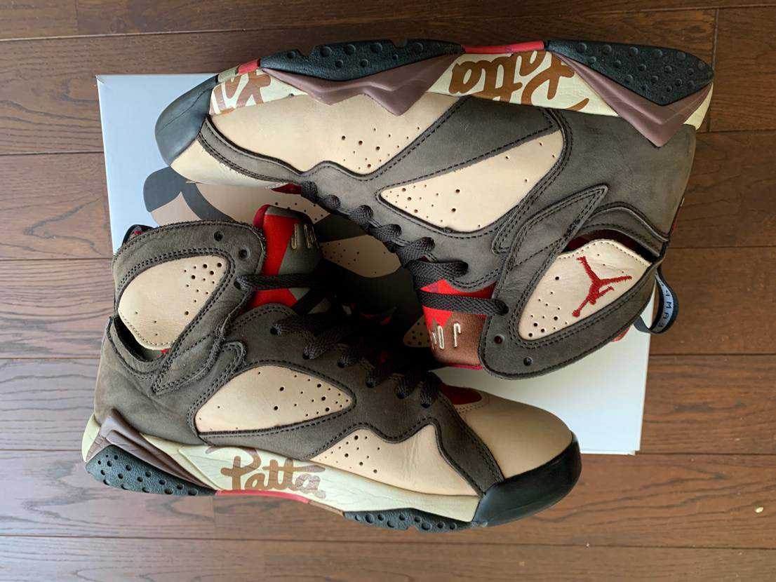 Patta × Nike Air Jordan 7 OG "Brown"