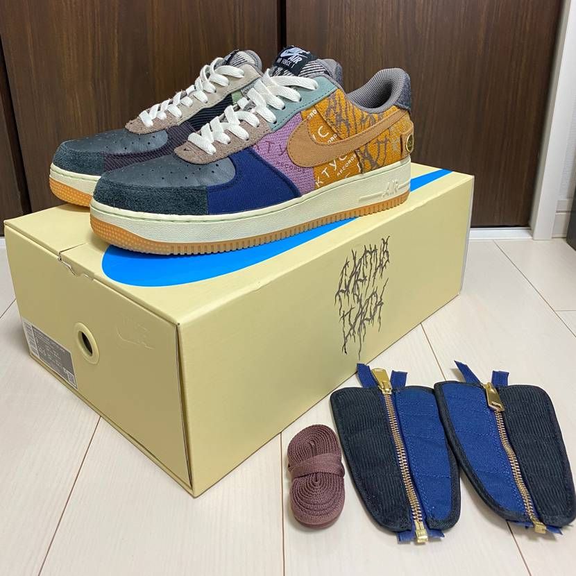 Travis Scott × Nike Air Force 1 Low Cactus Jack "Multi Color"