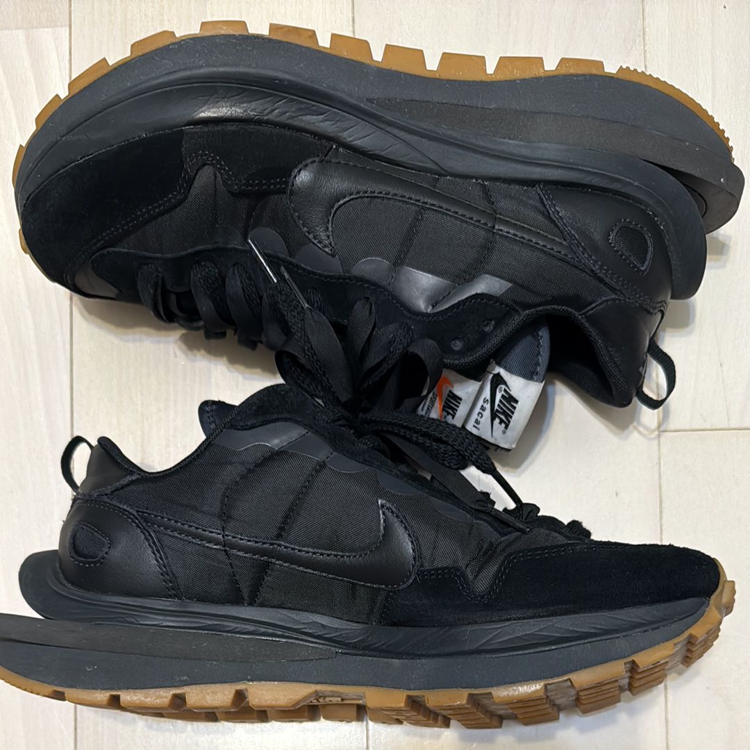 sacai × Nike VaporWaffle "Black Gum"