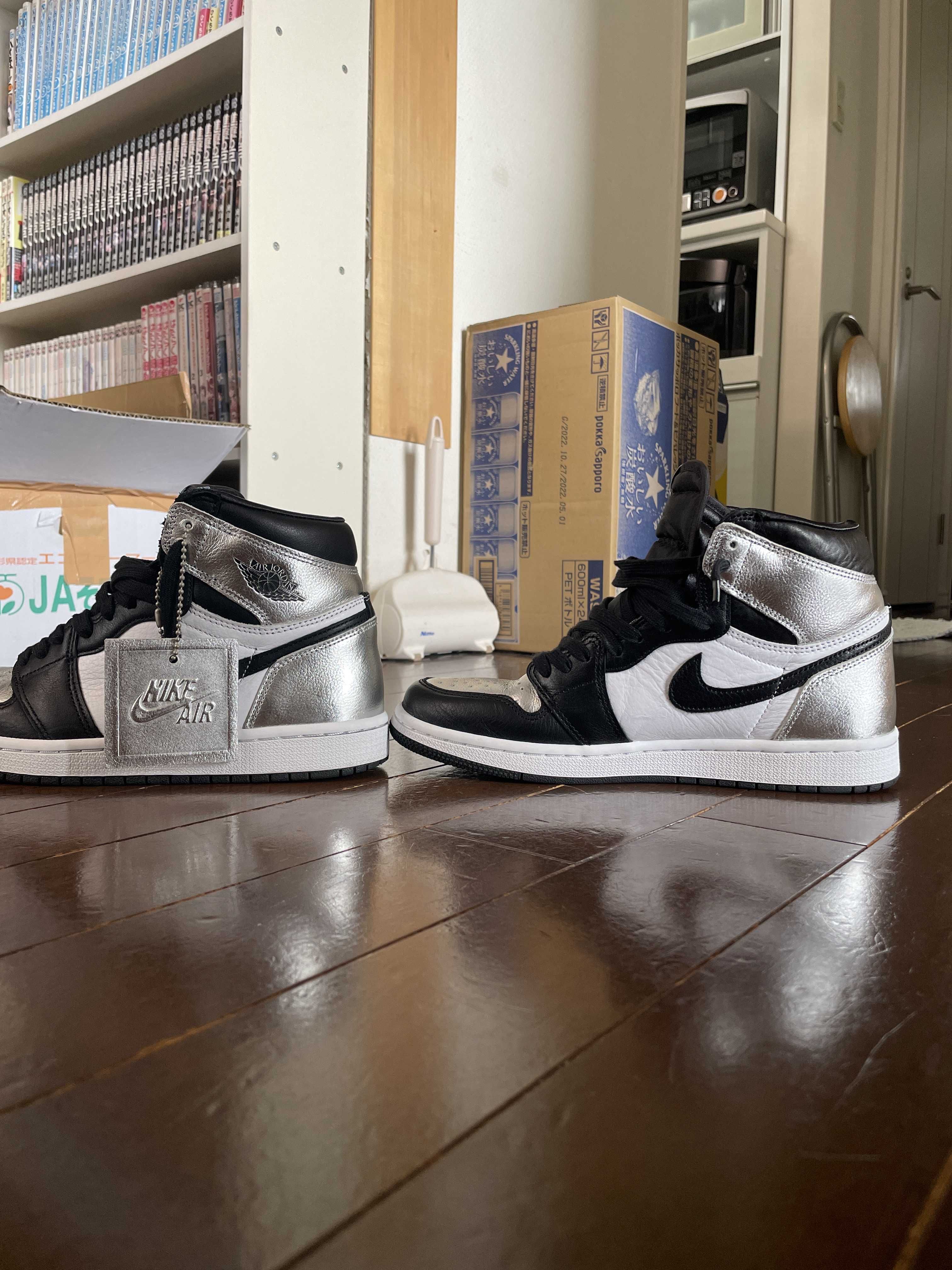 Nike Women's Air Jordan 1 Retro High OG "Silver Toe"