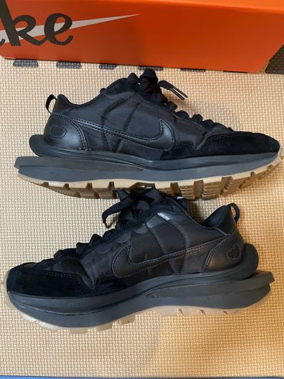 sacai × Nike VaporWaffle "Black Gum"