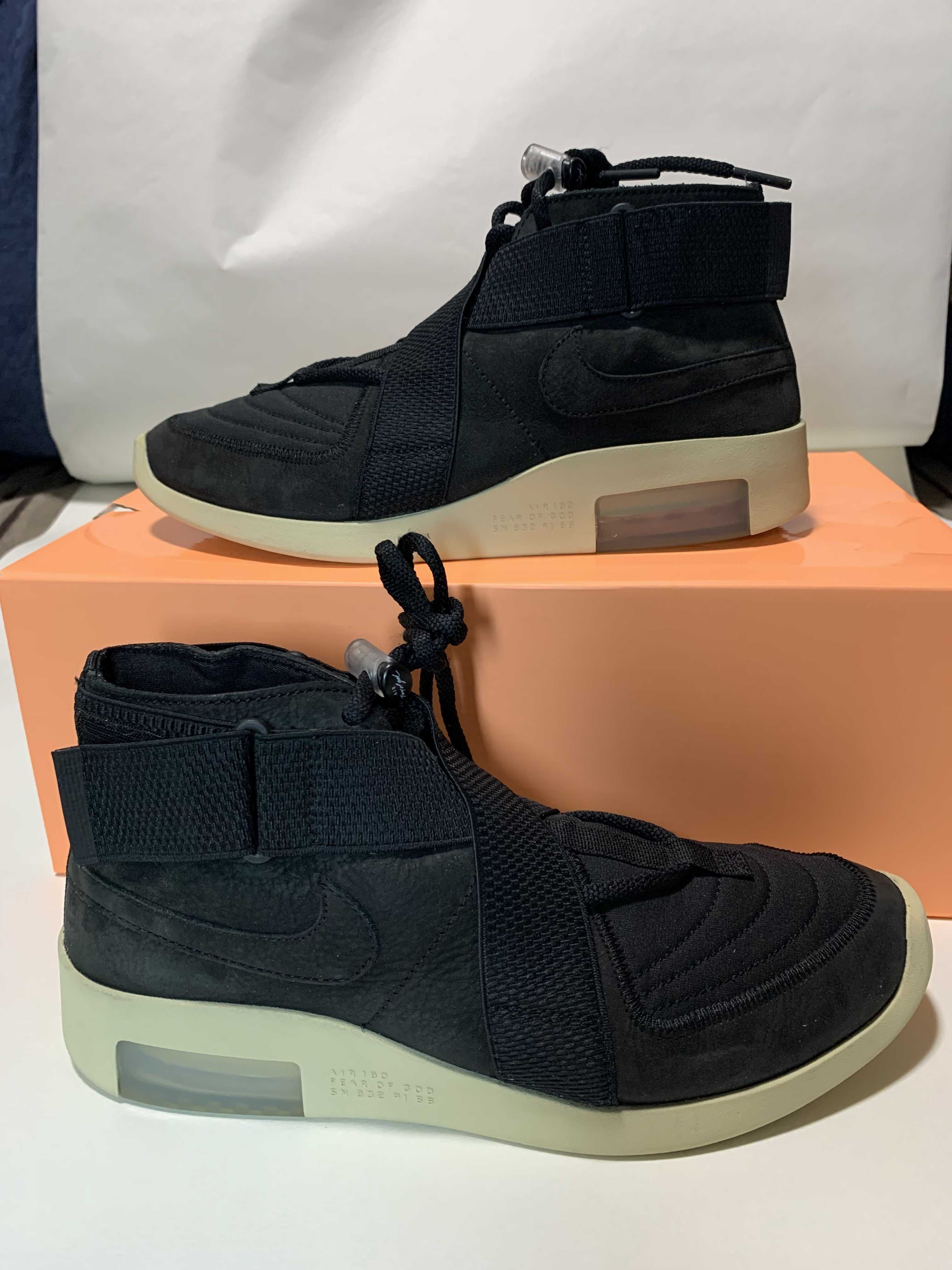 FEAR OF GOD × Nike Air Fear Of God Raid "Black"