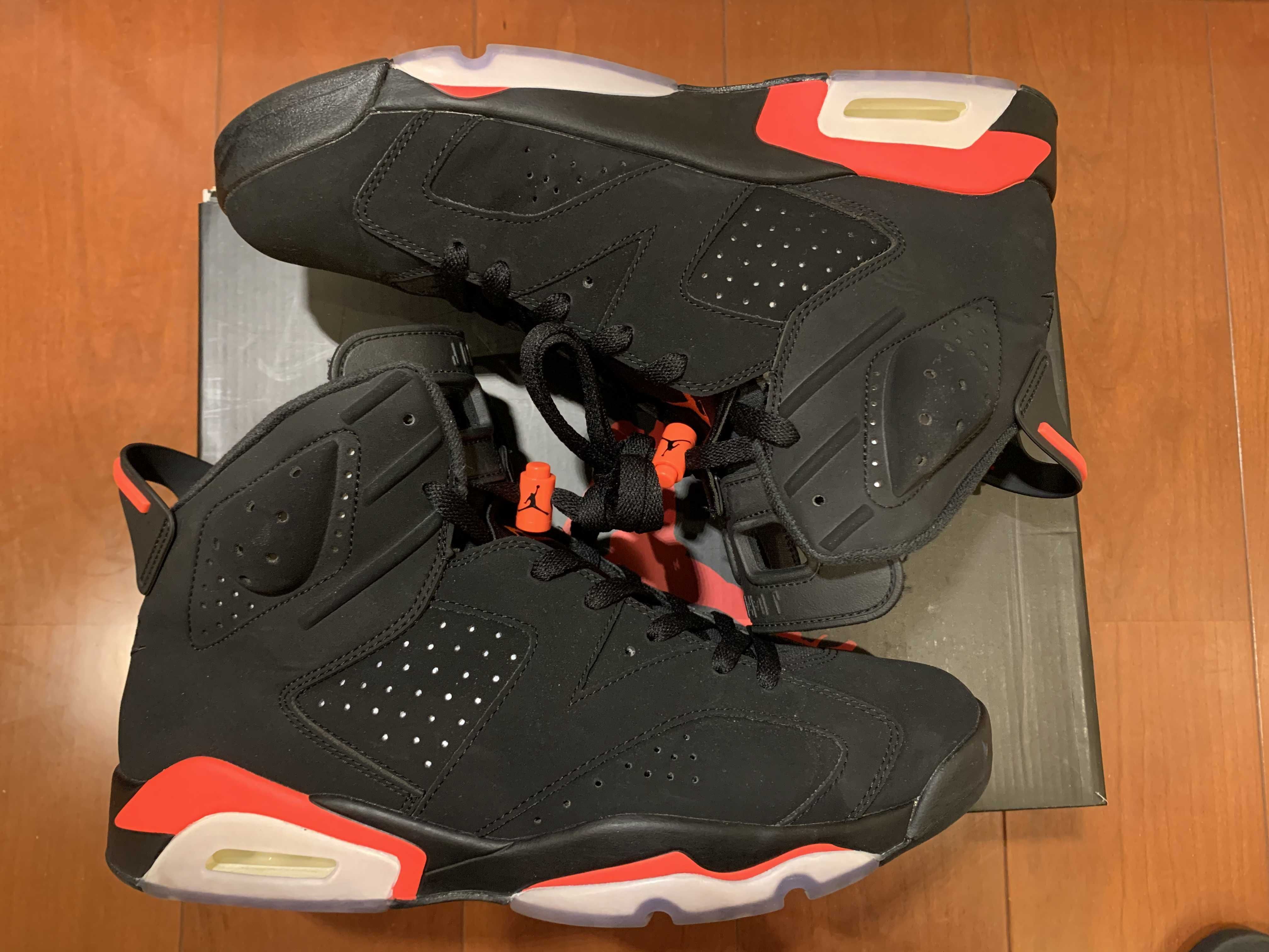 Nike Air Jordan 6 Retro OG "Black/Infrared"