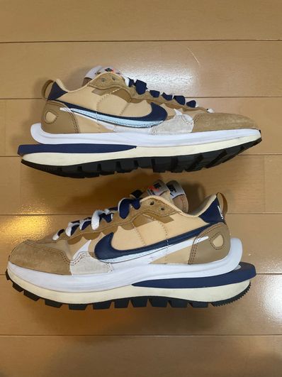 Sacai × Nike Vapor Waffle "Sesame And Blue Void"