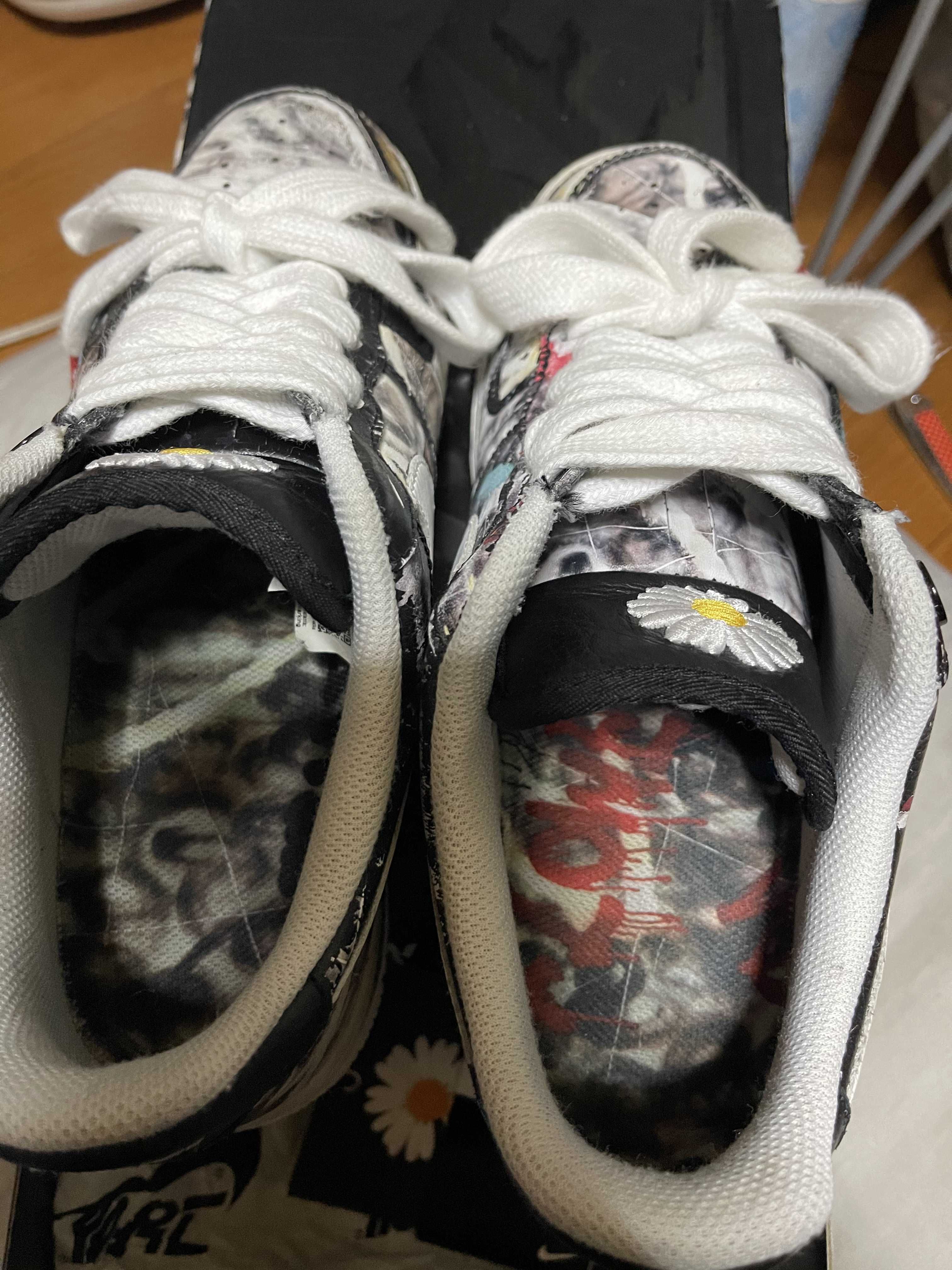 PEACEMINUSONE × Nike Air Force 1 Low Para Noise "Black" / G-DRAGON