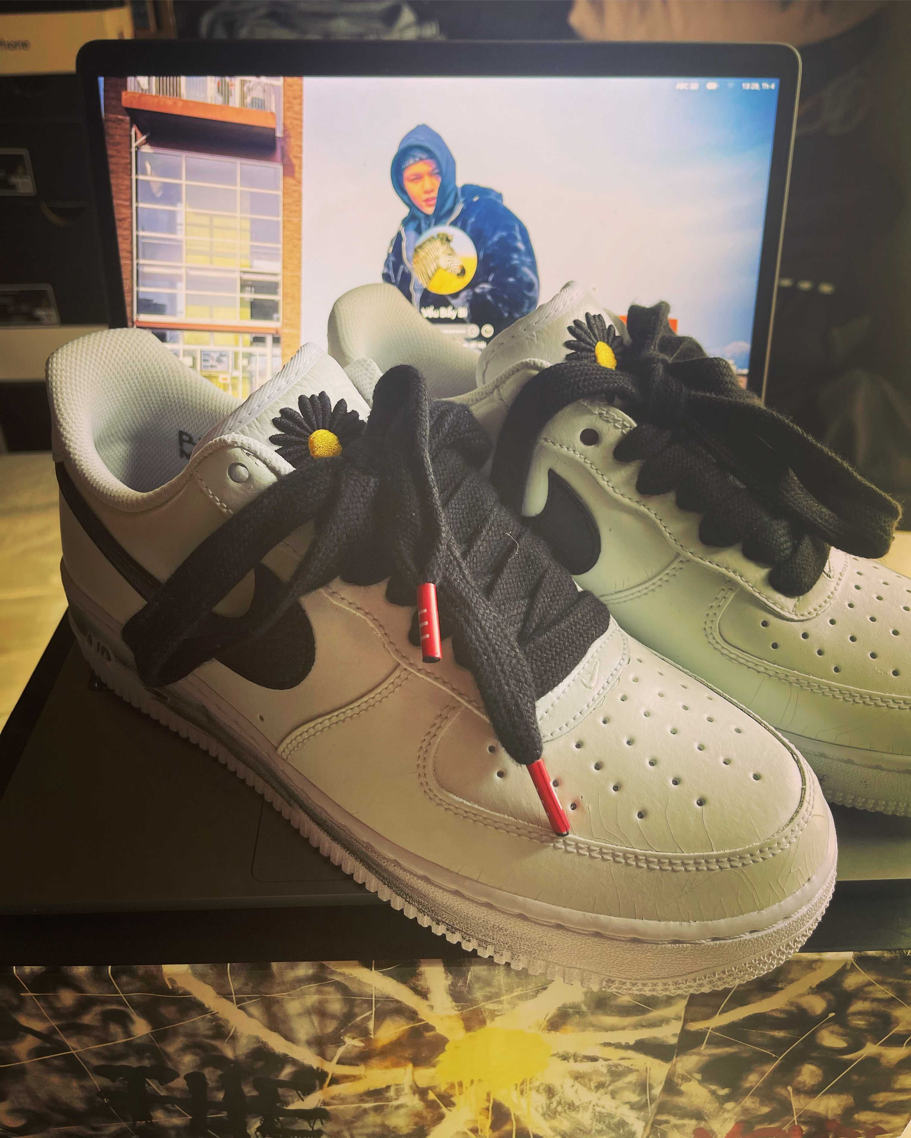 PEACEMINUSONE × Nike Air Force 1 Low "Para-noise/White/Black" / G-DRAGON