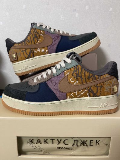 Travis Scott × Nike Air Force 1 Low Cactus Jack "Multi Color"
